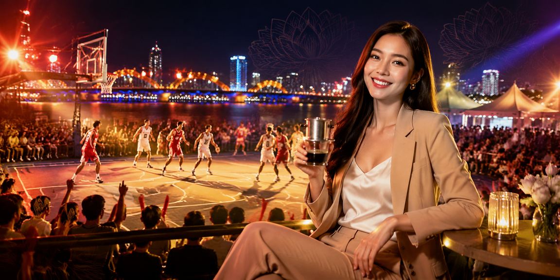 Người dùng tại Đà Nẵng xem bóng rổ và đặt kèo tại quán cà phê thể thao